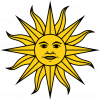 Sun face